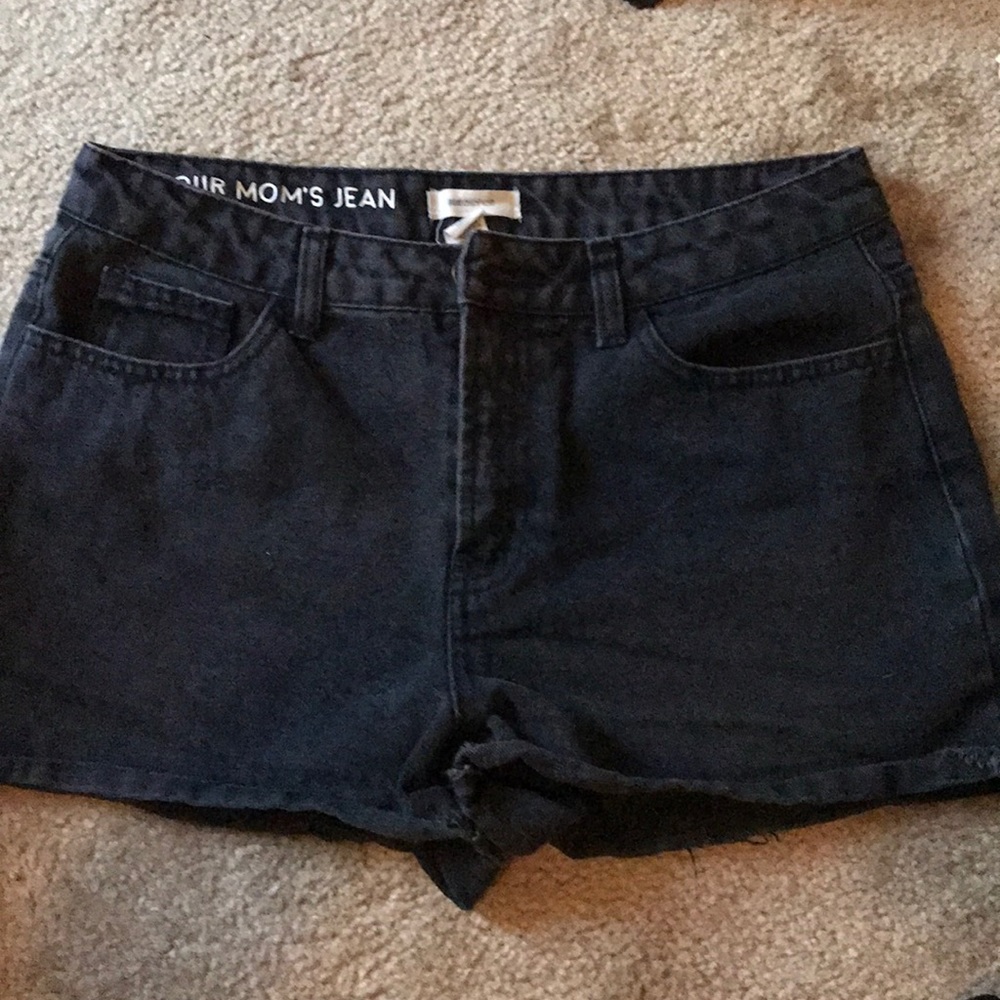 Blue Asphalt Denim Shorts